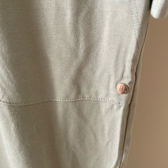 NWT Lovelatte jumpsuit playsuit pajama pj in tea, size S - Picture 8 of 13